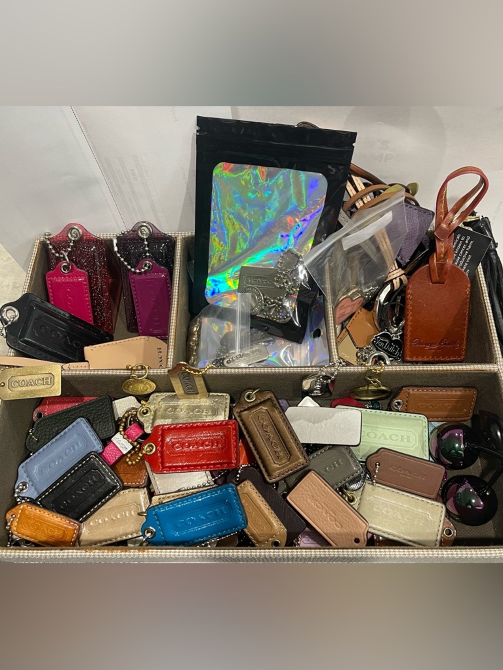 Tara’s Bags & Tags Share Show (Green Please)